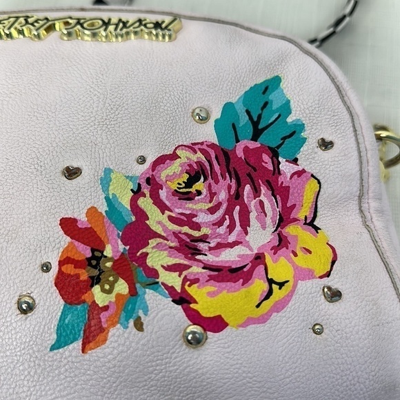 Betsey Johnson CROSSBODY BAG - BLUSH - Picture 6 of 9